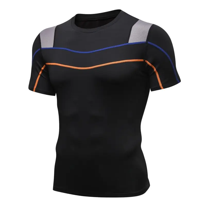 

Men T Shirt Sport Tops Tees Quick Dry Fitness Gym t shirt Men's Running Shirts Short sleeve Jerseys Sportswear Workout Tops