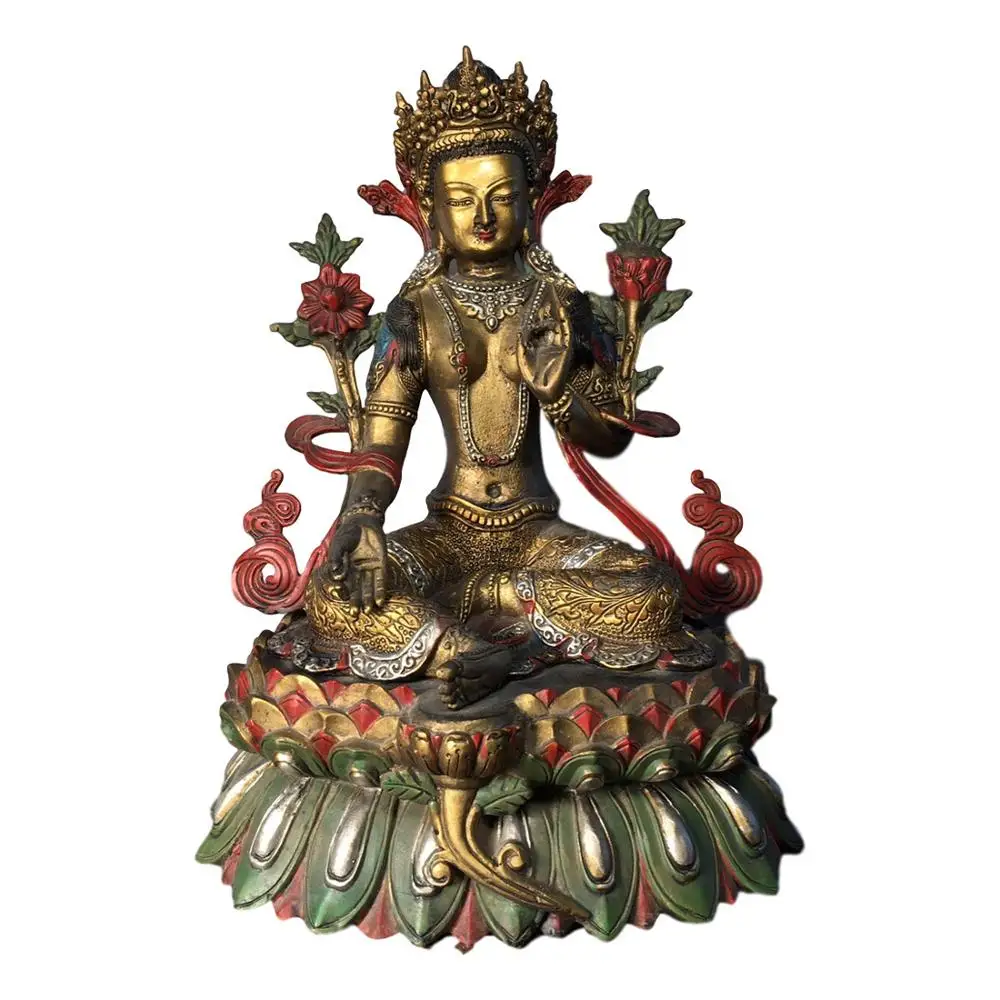 

Статуэтка Будды LaoJunLu из чистой меди, имитация античной бронзы, коллекция шедевров в традиционном китайском стиле