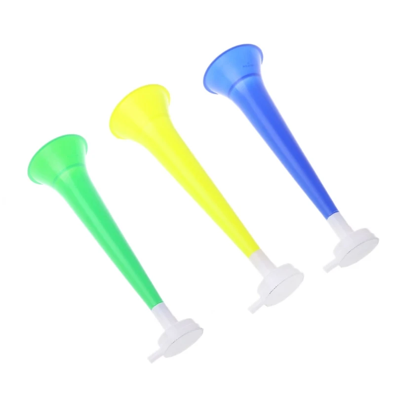 

1Pc Cheer Plastic Horn Football Game Fans Cheerleading Props Vuvuzela Kid Trumpet-random color