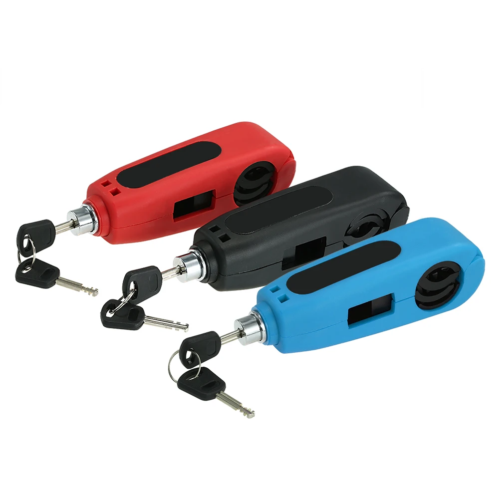 Универсальный замок для мотоцикла мотоцикл скутер руль безопасности тормоз