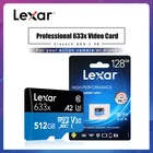 Lexar A2 512G TF карта класс 10 UHS-I U3 Micro SD карта 32G 64g 128G 256g MicroSD мобильный телефон камера движения высокоскоростная карта памяти