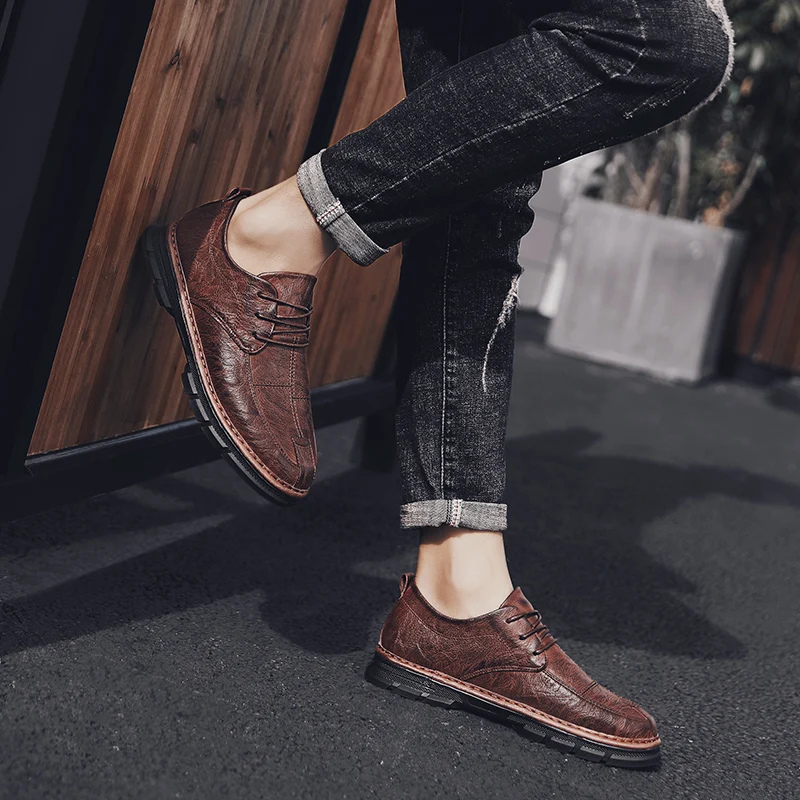 

Mens Shoes Genuine Leather Oxford Luxury Shoes Designers High Quality Man Casual Leather Shoes Formal Shoes Zapatos De Hombre