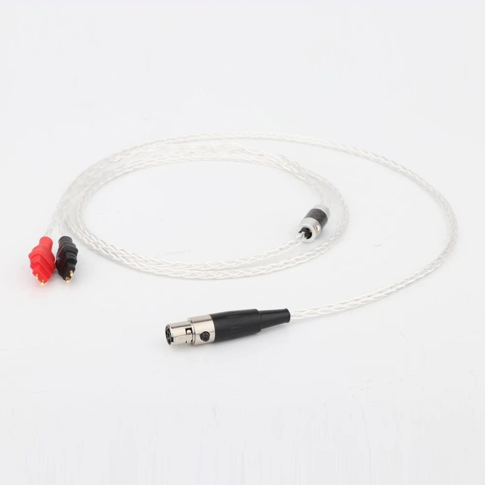 

Hi-end 8Cores OCC Wire HIFI Upgraded Cable For hd600 hd650 hd660s hd580 HEADPHONE with 4pins mini xlr plug