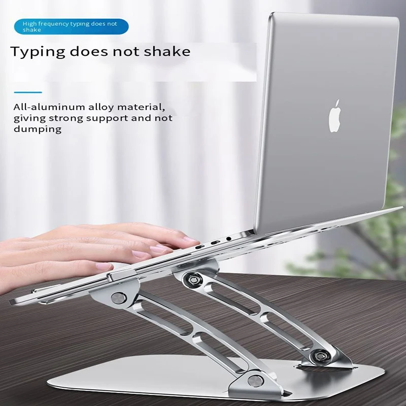 

XNCORN Laptop Stand Lifting Aluminum Alloy Folding Lazy Stand Portable Cooling Desktop Stand For Mac Huawei