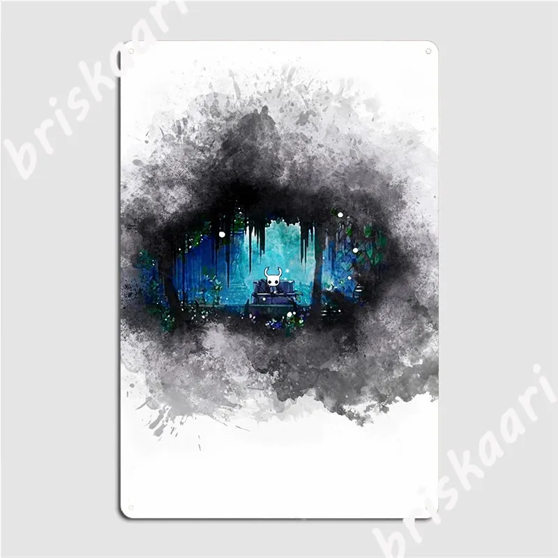 

Waterc-Hollow-R Knight Metal Sign Cinema Kitchen Mural Retro Poster Tin Sign Poster