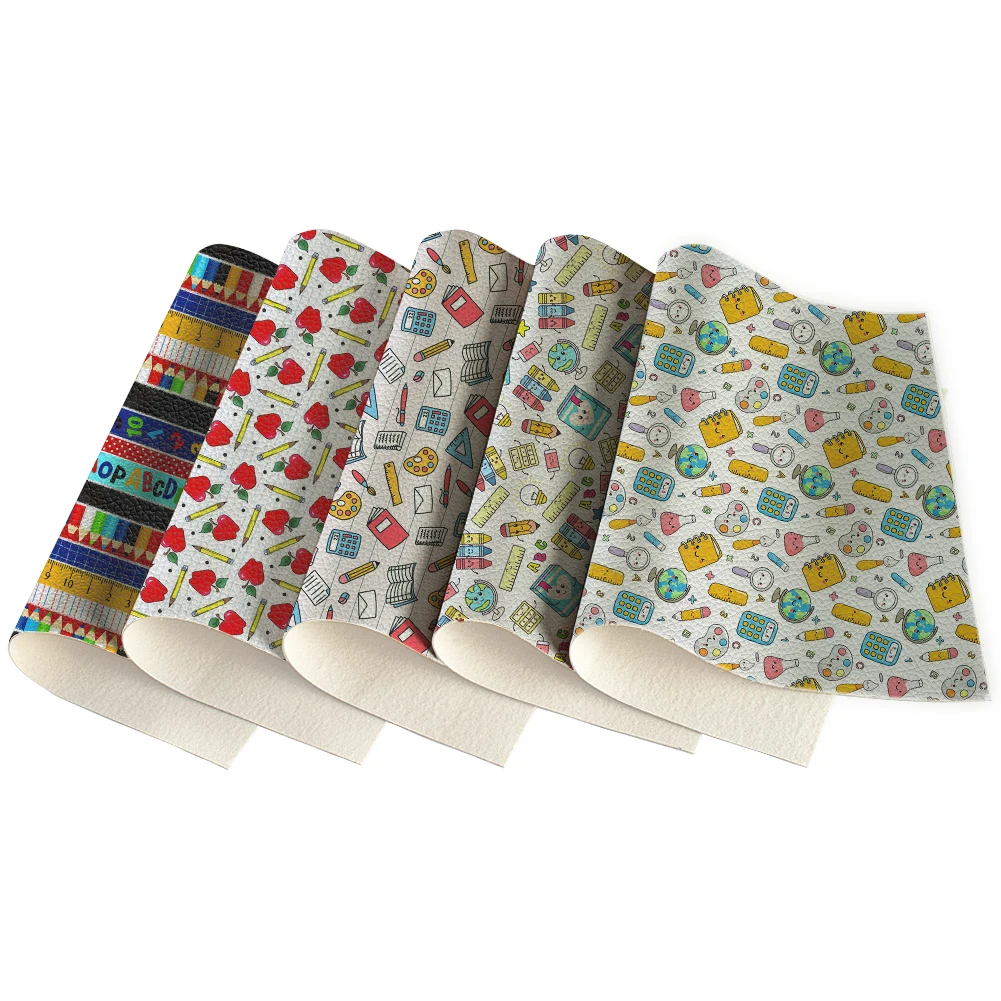 5 шт. чехлы из искусственной кожи с принтом карандаш | Дом и сад