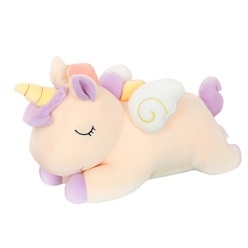 

Mythical Unicorn Plush Toys Soft Stuffed Cartoon Animal Horse Baby Pillows Pegasus Dolls New Year Gifts for Children Kids