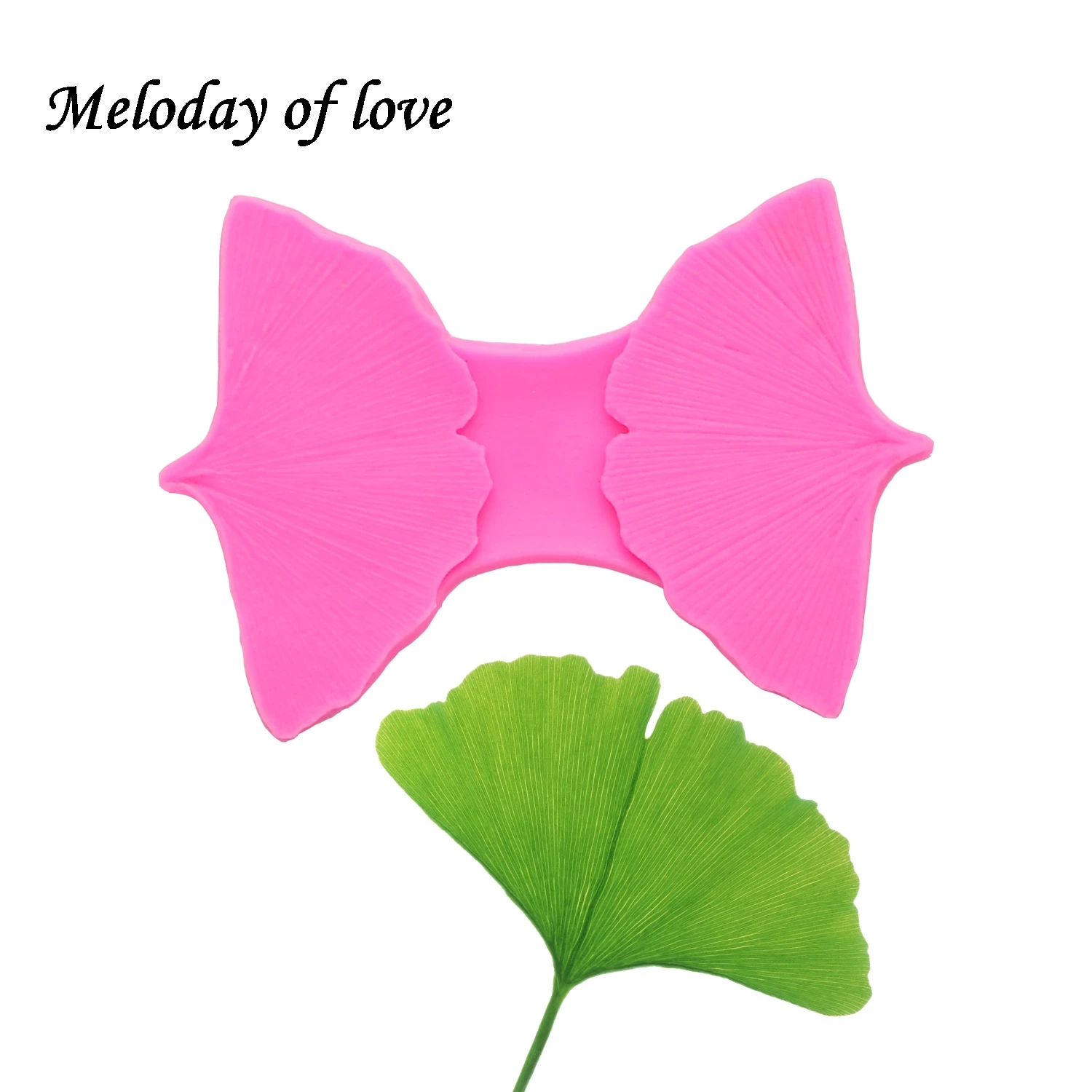 Силиконовые формы для торта лепестки гинкго 4 штуки