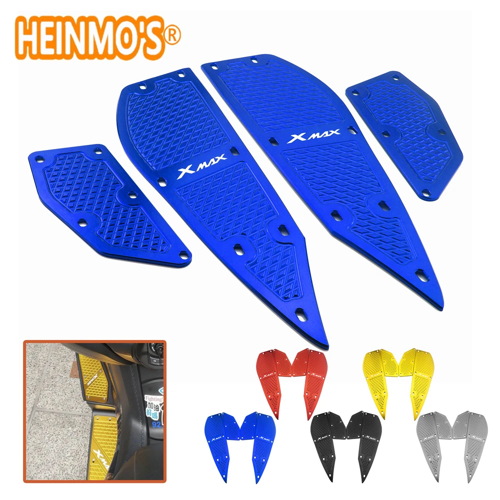 

Алюминиевая Подставка для ног xmax 300 с ЧПУ для yamaha x max 250 2011-2016 300 2017-2018 xmax 300, Комплект подставок для ног yamaha