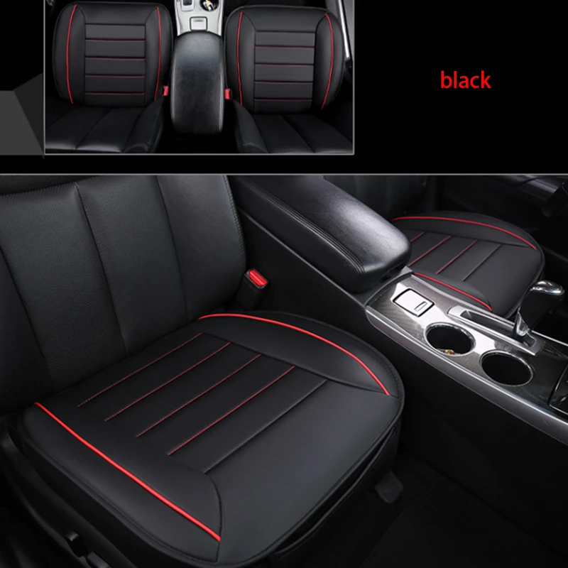 

Leather car seat cover slip car seat cushion protection pad universal size