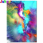 Полный Круглый квадратный Diy 5d алмазная живопись вышивка абстрактный пейзаж Небесно Красочные Облако мозаика алмаз искусство,