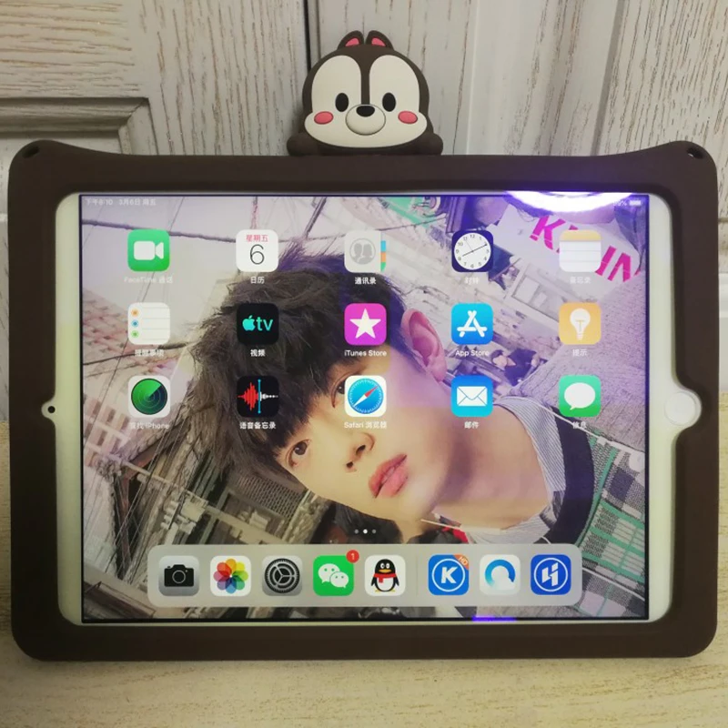 Чехол для IPad 2019 10 2 '� 2018 Ipad 9 7'' Pro 7 11 Air 1 мультяшный детский чехол Mini 5 4 3