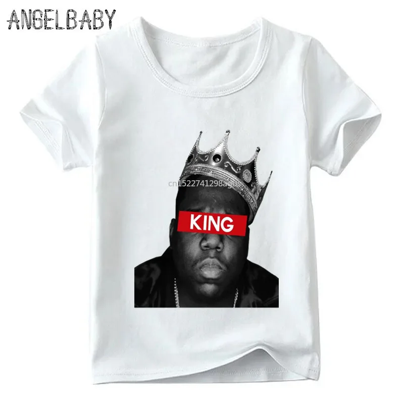 Одинаковые Семейные наряды 2pac/Biggie Smalls футболка с принтом для мальчиков и девочек