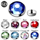 Микродермальный пирсинг G23 титановый, 3457 мм