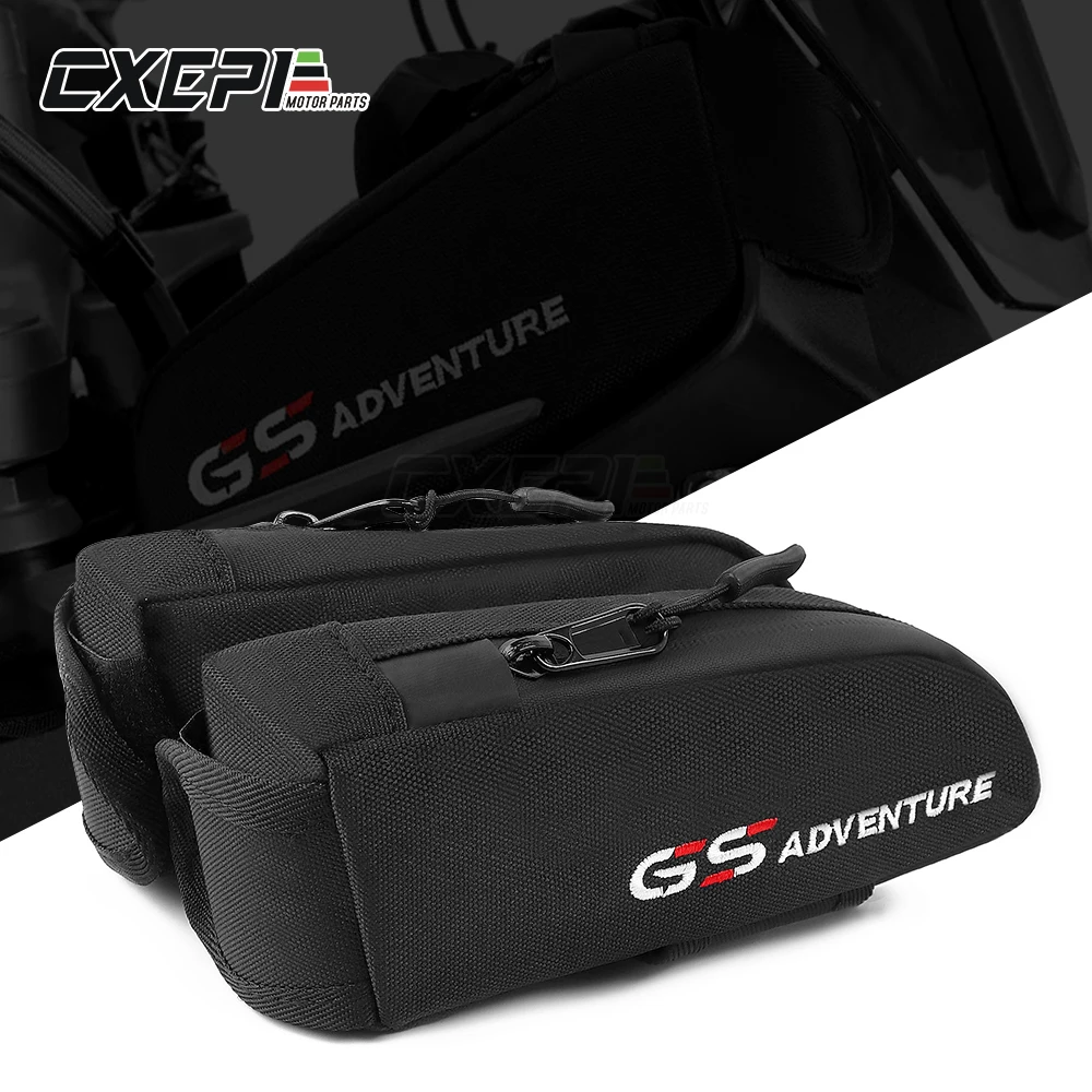 

Pair For BMW R1200GS ADV LC R1250GS Motorcycle Waterproof Repair Tool Placement Bag Frame Triple-cornered Package Toolbox