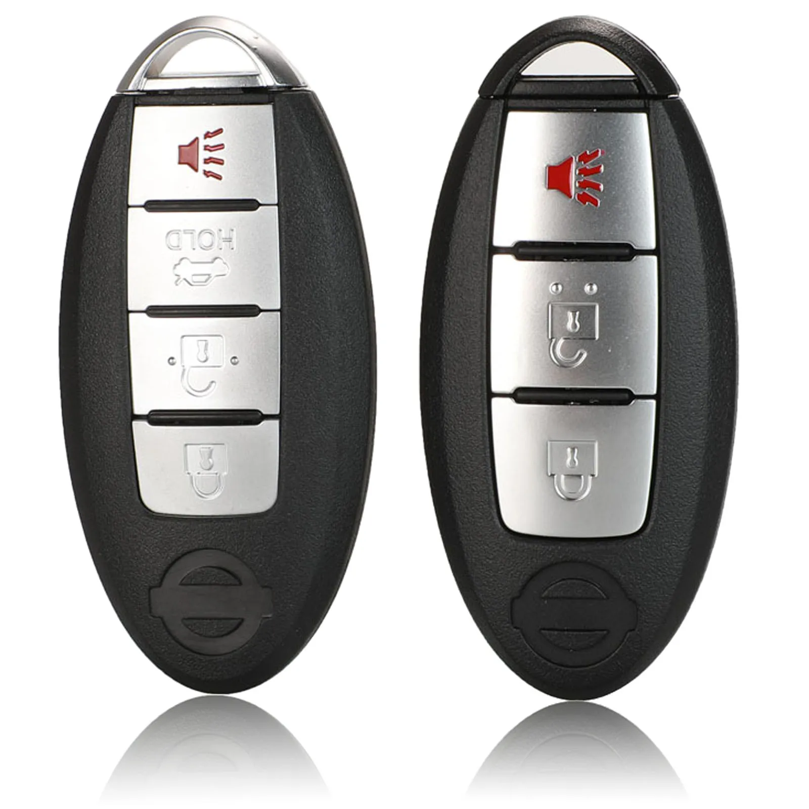 jingyuqin 3/4 Buttons 2006- Remote Smart Key Shell Cover Case For Nissan ALTIMA MAXIMA Murano Versa Teana Sentra