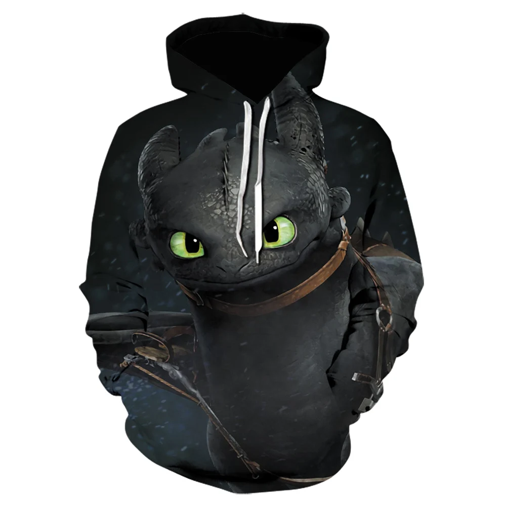 

Spring and autumn new 3D printing polyester fabric men's and women's hoodies, children's fashion cartoon anime sweaters, plus si