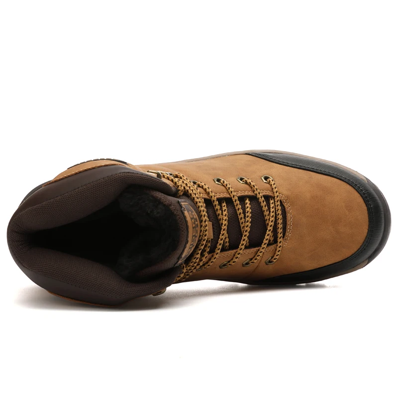 ZFTL/Новые мужские зимние ботинки зимняя теплая хлопковая обувь рабочие Большие