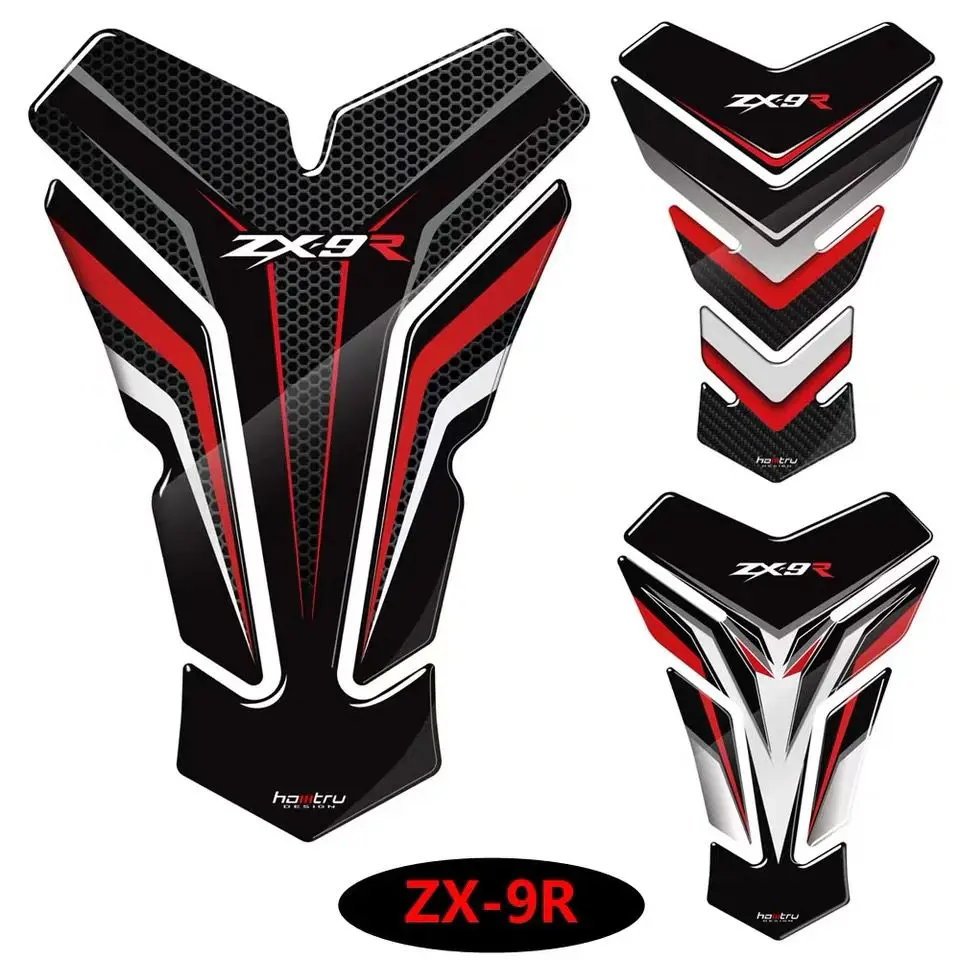 

3D Resin Motorcycle Tank Pad Protector Sticker Case for KAWASAKI ZX9R ZX-9R Year General Models