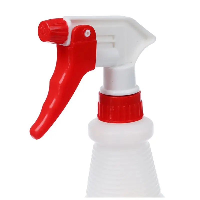 

500ml red white plastic plastic vehicle cleaning water spray bottle