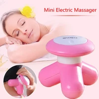 head massager mini electric handled wave vibrating massager relaxation eliminate oedema usb battery body massager toiletry kits