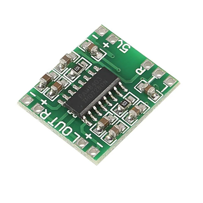 1PC Aokin PAM8403 2*3 плата модуля усилителя супер мини pam8403 цифровая мощность 2x3 Вт усилитель класса D Плата USB источник питания - Цвет: 1PC