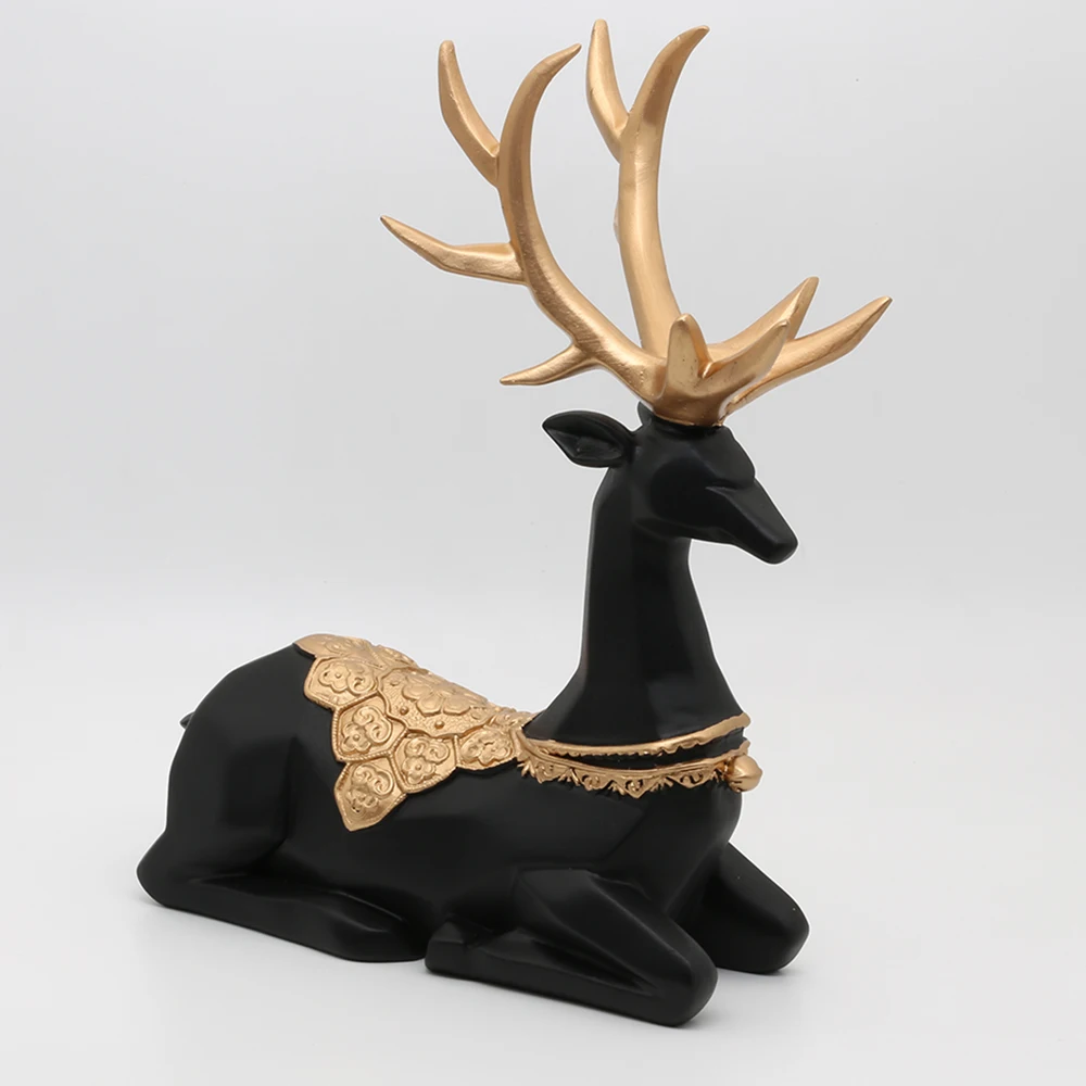 Полимерная Статуэтка оленя стенд для хрустального стекла объектив шар 60 70 мм