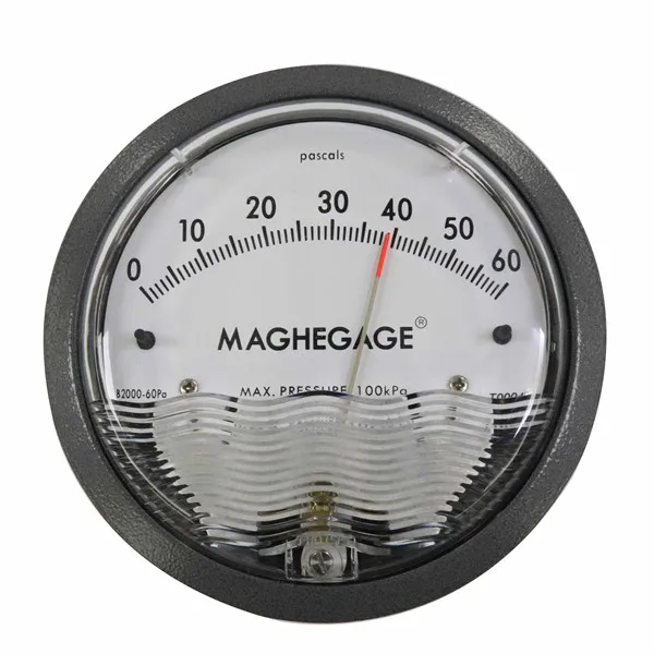 

HVAC negative pressure gauge manufacturer air pressure gauge 25mm