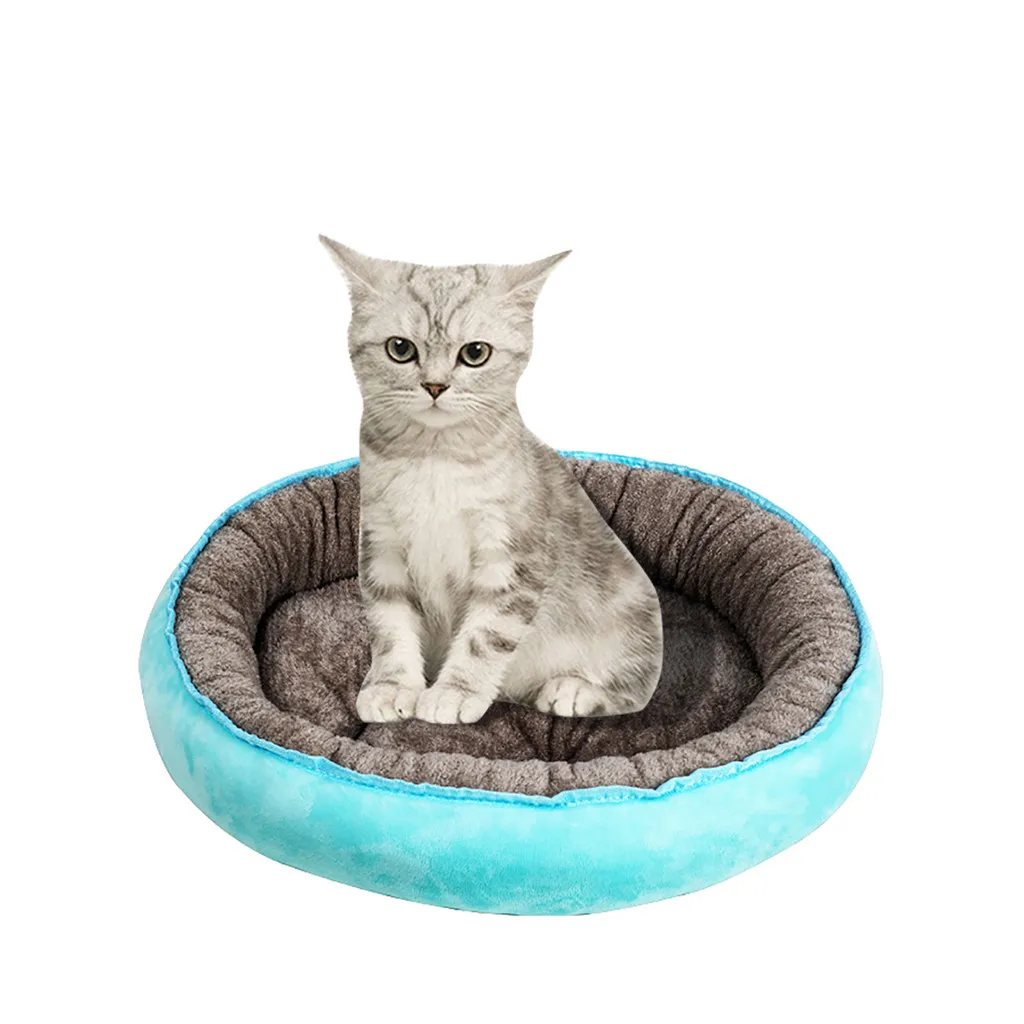 Стирающаяся мягкая кровать для домашних животных удобная глубокого сна