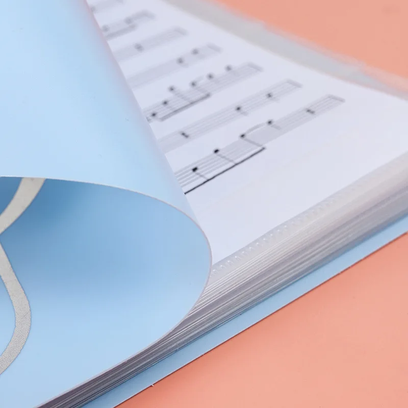 40 страниц фортепиано оценка папка музыкальная практика A4 лист сумка держатель