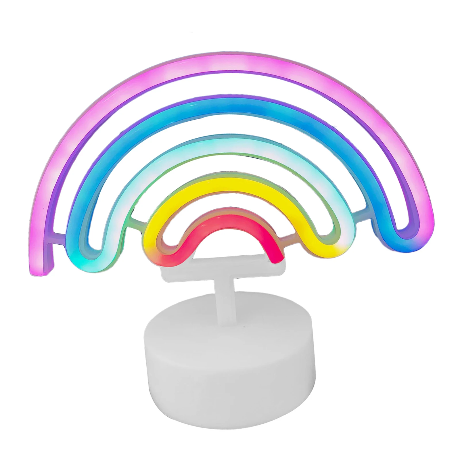 

LED Neon Sign Night Light Desk Table Stand Bar Lamp Room Decor Gift