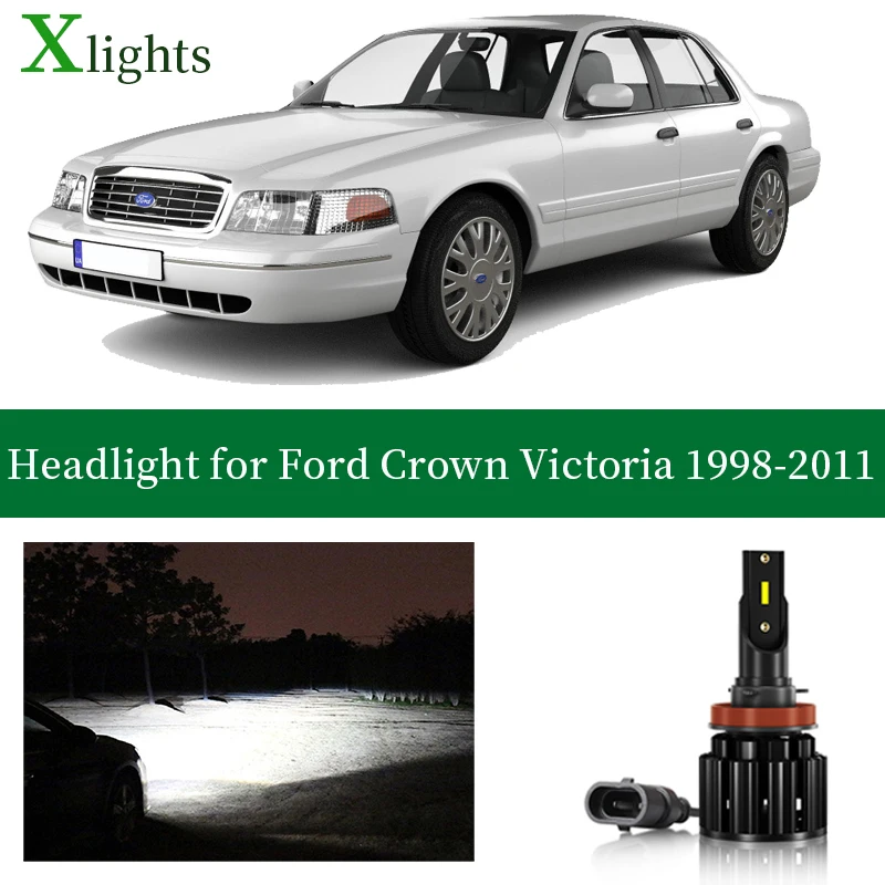 X светильник s светодиодный головной Светодиодная лампа для Ford Crown Victoria 1998 - 2011