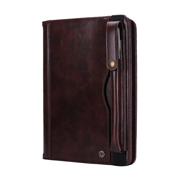 Кожаный чехол для iPad 9,7 funda с держателем стилуса 5-го 6-го поколения чехол для планшета для iPad 5 6 откидная подставка
