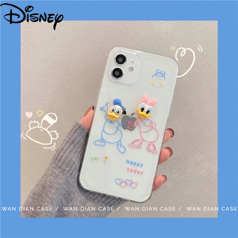 

Disney cartoon cute couple mobile phone case for iPhone 7/8P/SE/X/XR/XS/XSMAX/11PROMAX/12Pro/12mini/12promax/11pro phone cover
