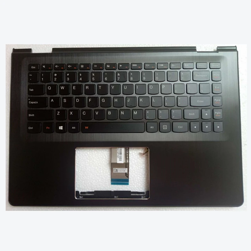 США ноутбук подставка для рук клавиатура для lenovo YOGA 500-14IBD 3-1470 3-1435 гибкий верхний чехол Flex 3-1470 с клавиатурой крышка с подсветкой