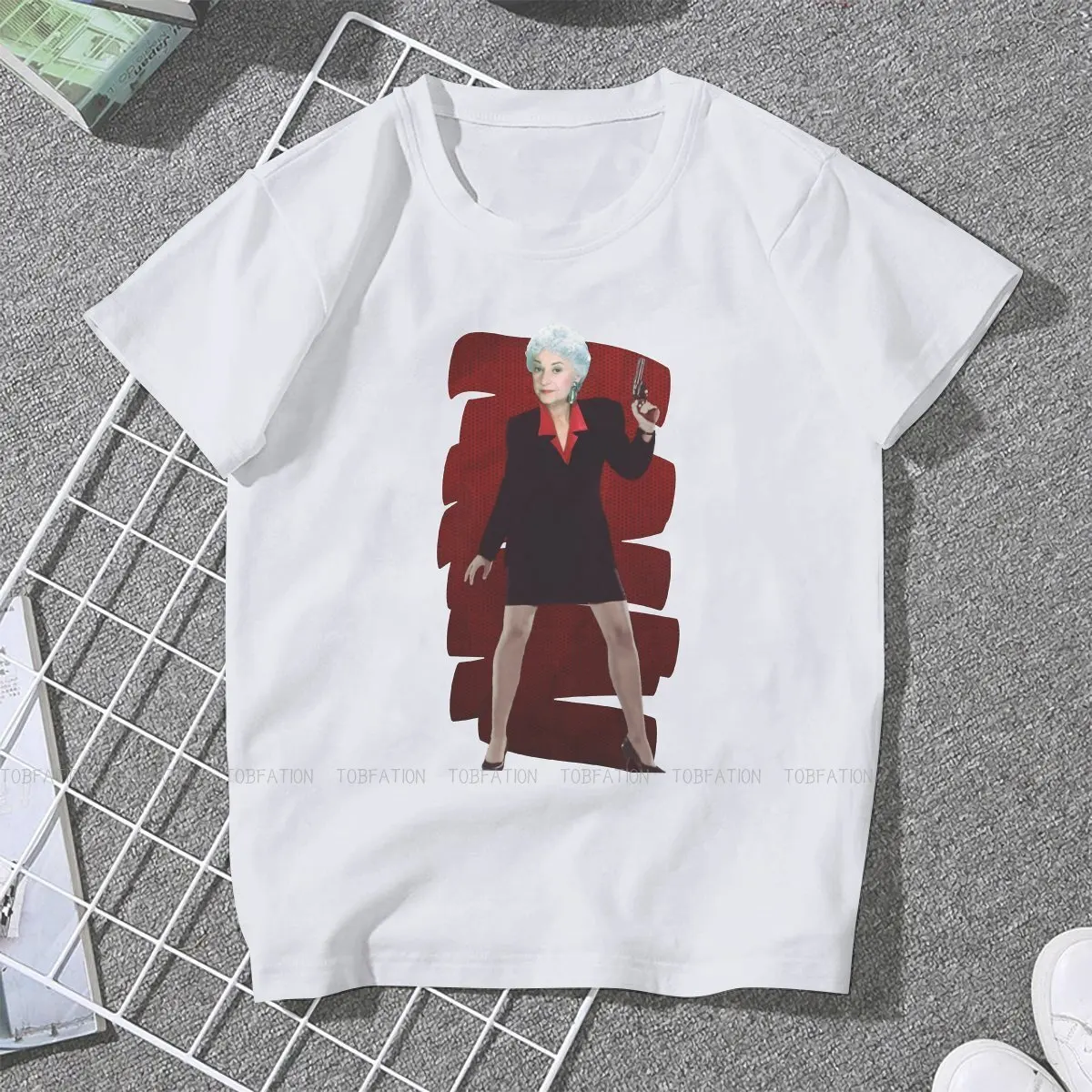 Майами тиски 5XL футболки Золотая Персонализированная женская футболка