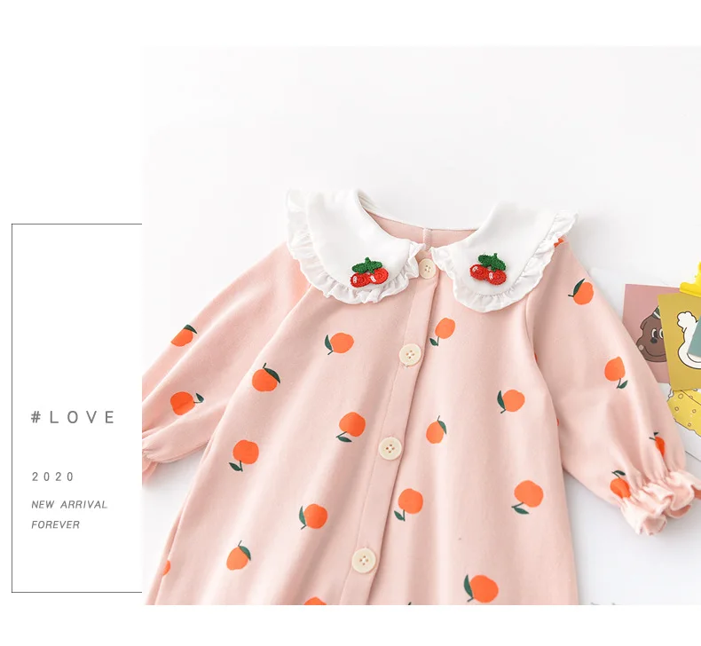 WLG/Комбинезоны для маленьких мальчиков и девочек Сезон весна-осень Розовый