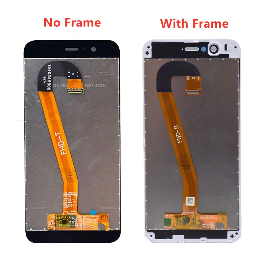 

5.0" NEW LCD For Huawei Nova 2 LCD Display Touch Screen with Frame Digitizer Assembly For Huawei Nova2 Screen Display