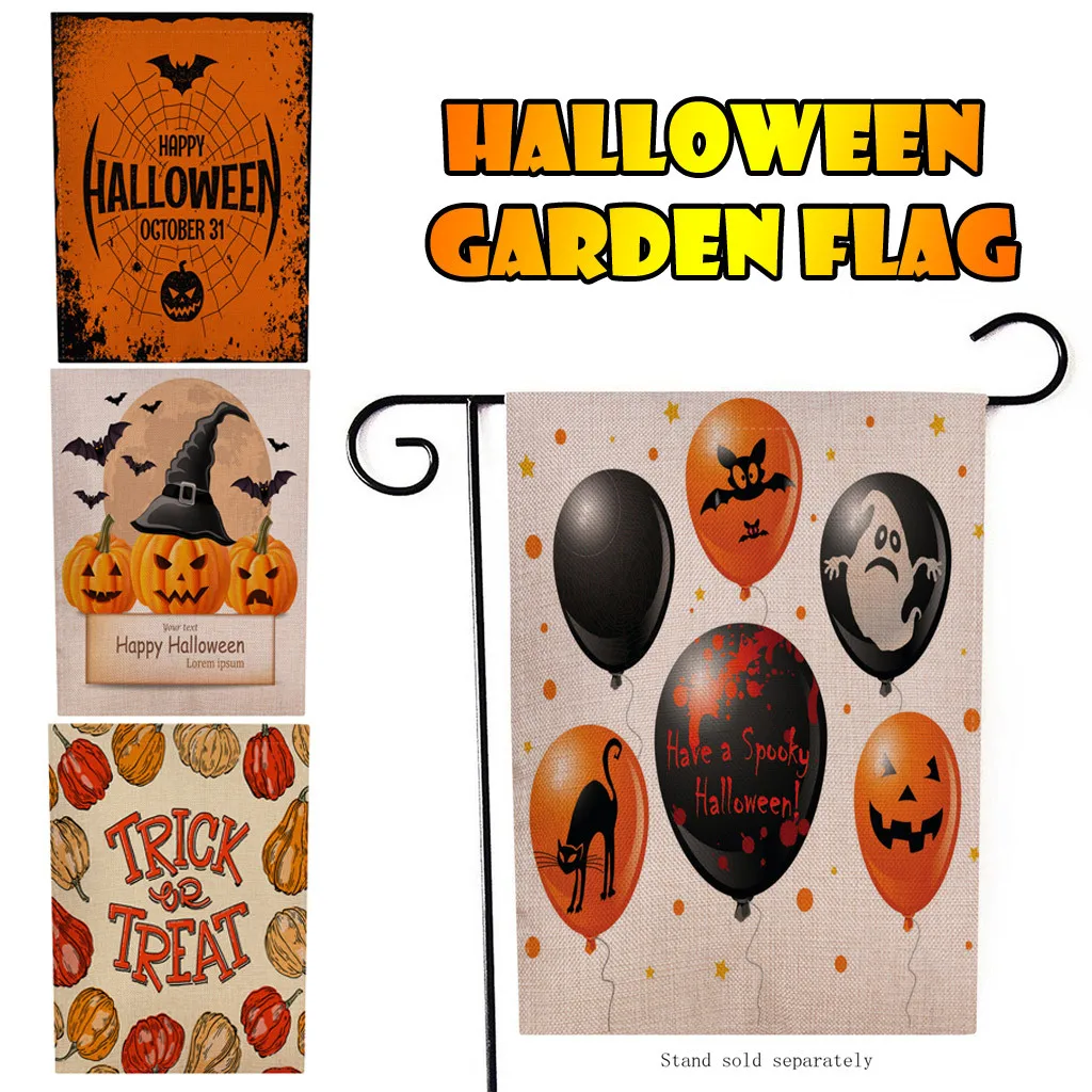 Сезонные садовые флаги двухсторонние наружные праздники декоративные