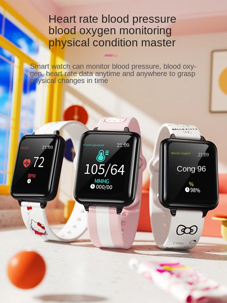 

Многофункциональные водонепроницаемые умные электронные часы с пульсометром и функцией измерения пульса