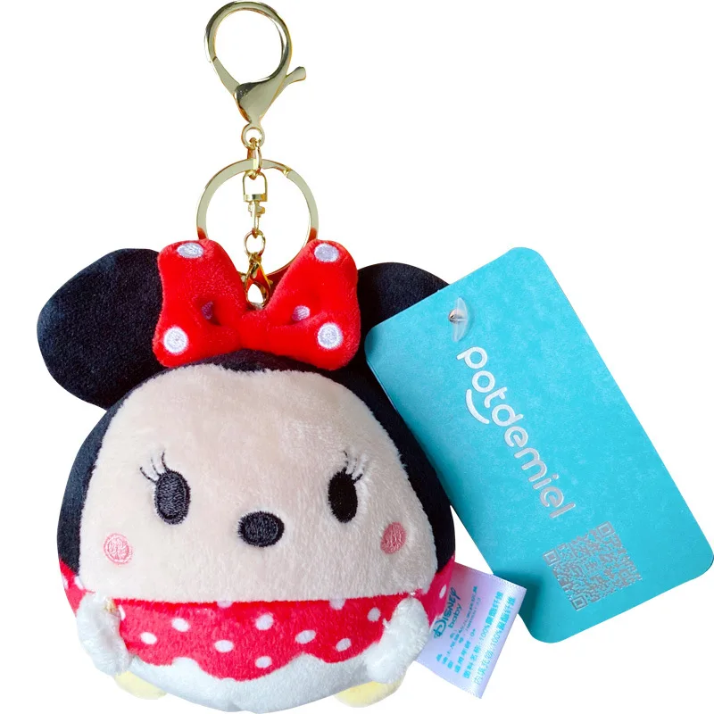 

Genuine Plush Winnie Mickey Key Chain Bag Pendant Couple Accessories Creative Gift Ornaments Lovers Wholesale