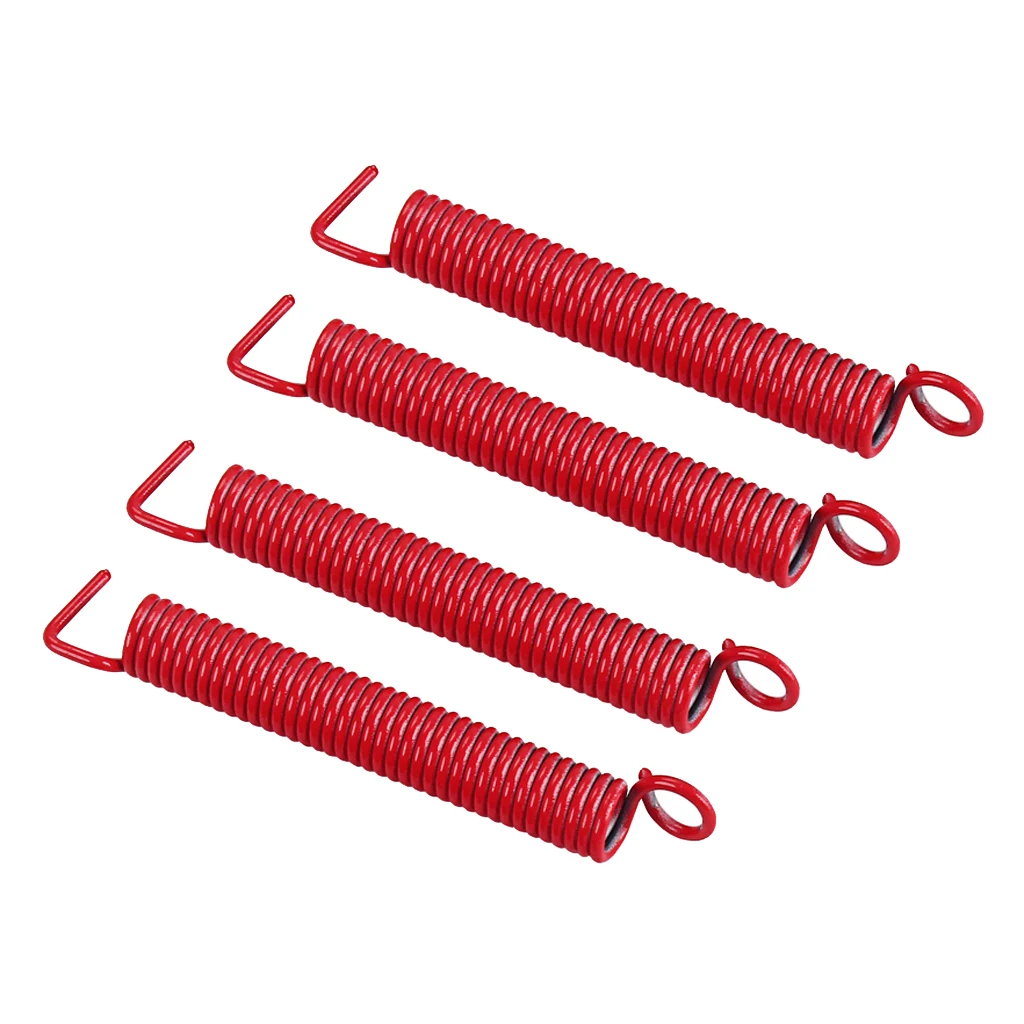 4pcs elektrische gitarre tremolo brücke federn für floyd rose brücke gitarre rot free global shipping