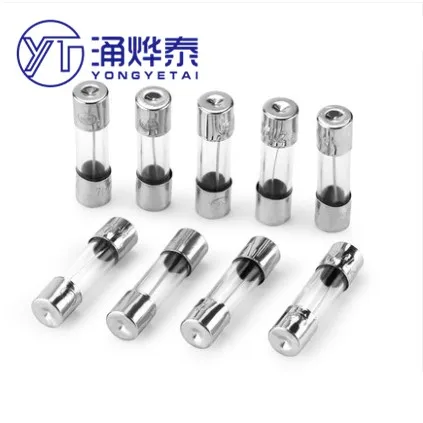 YYT 100 шт. 5*20 стеклянный предохранитель без штифта быстрый разрыв