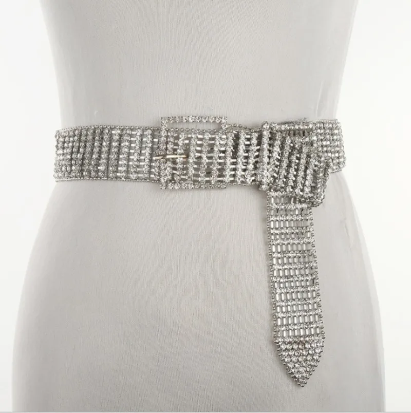 Новинка в европейском и американском стиле роскошный женский пояс восемь рядов