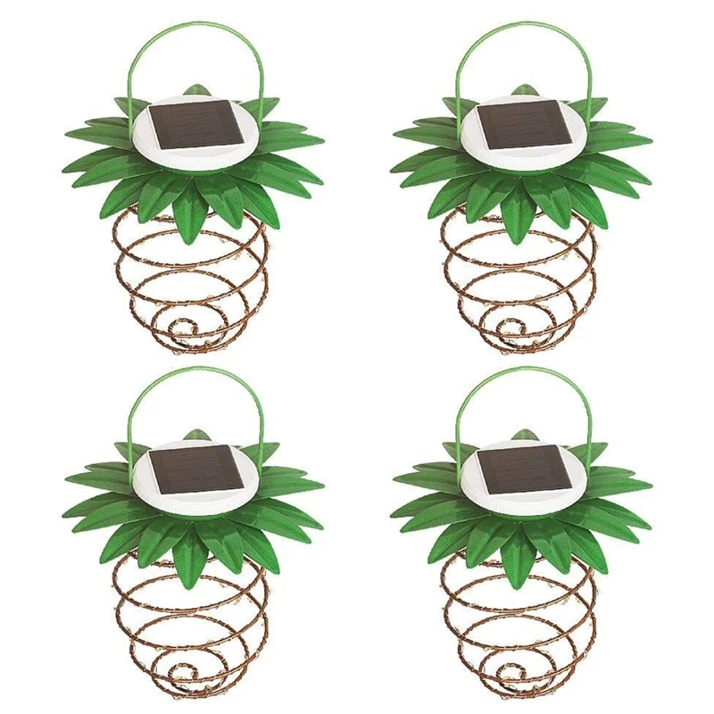 

Фонари на солнечной батарее, Уличные декоративные фонари для внутреннего дворика, дорожки, крыльца, палубы, двора, 60 светодиодов, 4 упаковки