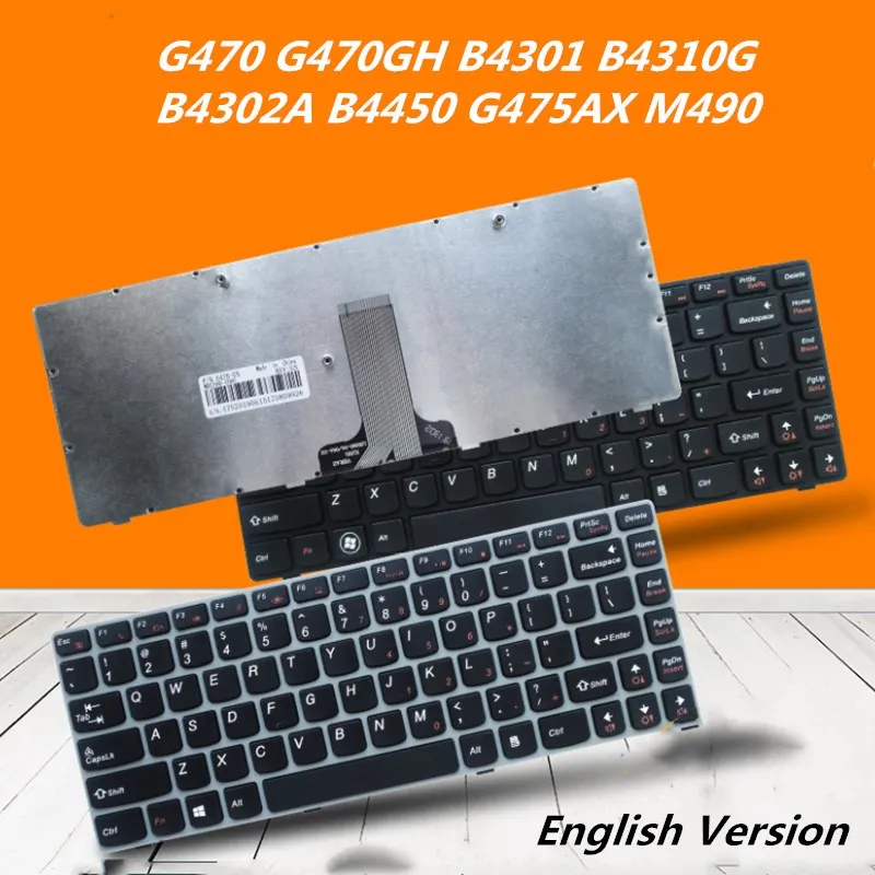 Клавиатура для ноутбука LENOVO G470 G470GH B4301 B4310G B4302A B4450 G475AX M490 сменная раскладная