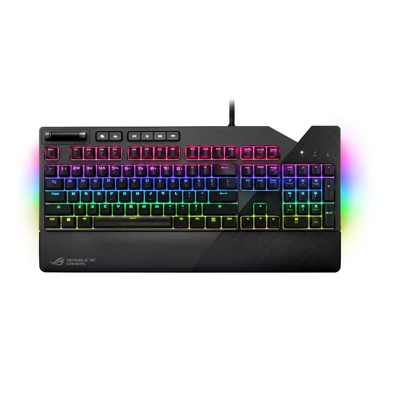 Клавиатура ASUS ROG Strix Flare 90MP00M3 B0RA00 Cherry MX black switches проводная механическая USB RGB