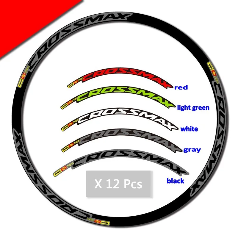 CROSSMAX углеродный обод велосипеда наклейка 26 27,5 29er велосипедные аксессуары MTB DH гоночный велосипед наклейка водонепроницаемый солнцезащитный крем