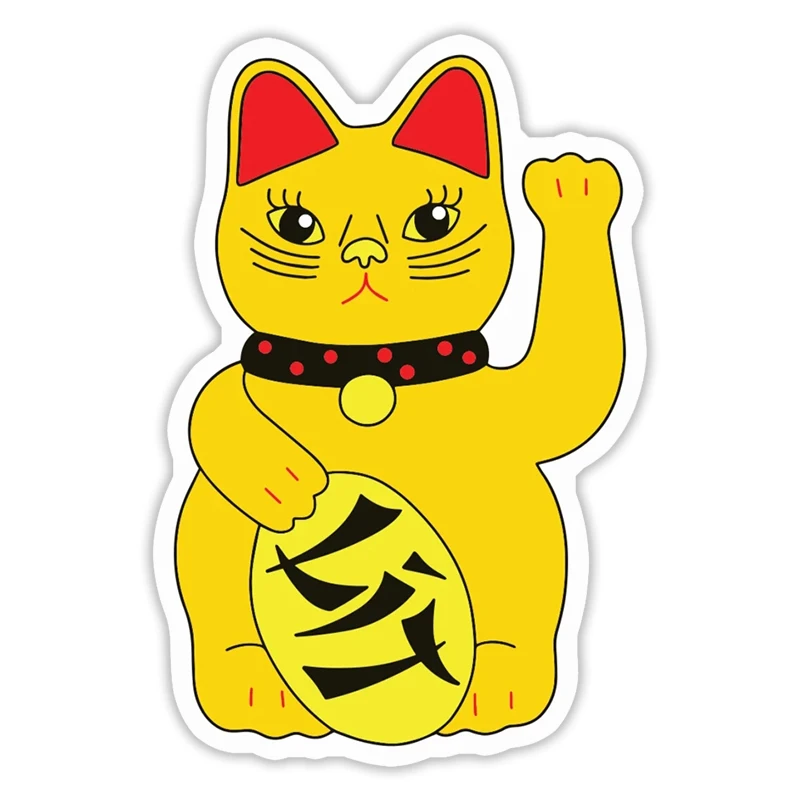 

S50853# 13CM/17CM Personality PVC Decal For LITTY KITTY Waterproof Car Sticker on Motorcycle Laptop Decorative
