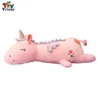 Милый Единорог со светодиодной подсветкой, плюшевые игрушки, мягкие животные, кукла, подушка, детская подушка, подарок на день рождения для девочек, декор для комнаты